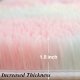 Living Room Area Rug, Thick Non-Slip Plush Rug 5x7 Feet, Tie Dye Rainbow Indoor Plush Rug