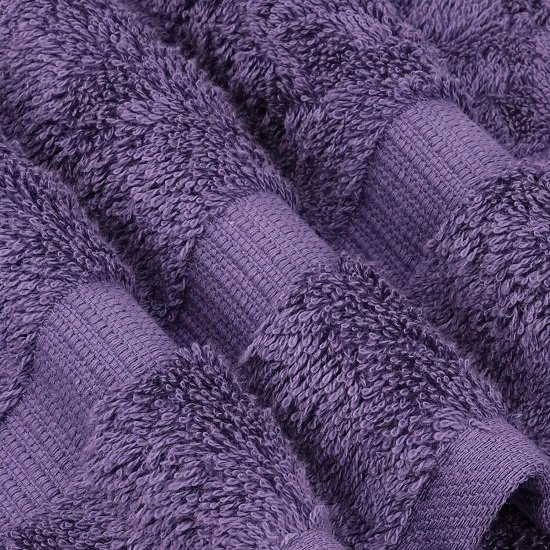 100% Cotton Premium Towels | Soft and Absorbent (6 Hand Towels, Fuchsia)