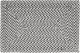 Tricolor Woven Cotton Rug - Buffalo Check Black, White, Gray 2' X 3' Rectangle