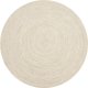 Woven Jute Rug 48x48 inch rectangular natural jute rug
